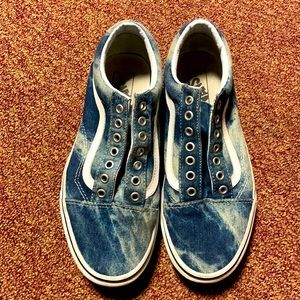 Classic Blue Jean Vans